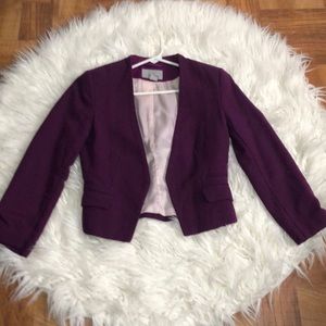 Fuchsia blazer